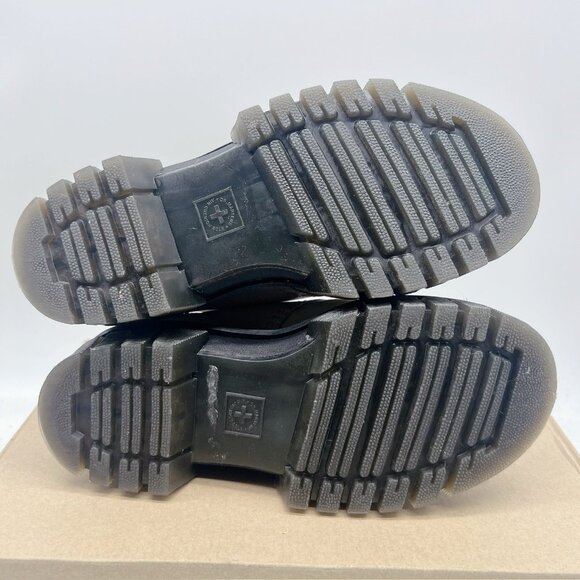 Dr. Martens Audrick 3-Eye Platform Lace Up Shoe VINTAGE TAUPE Nappa Lux US 6 - Picture 10 of 14